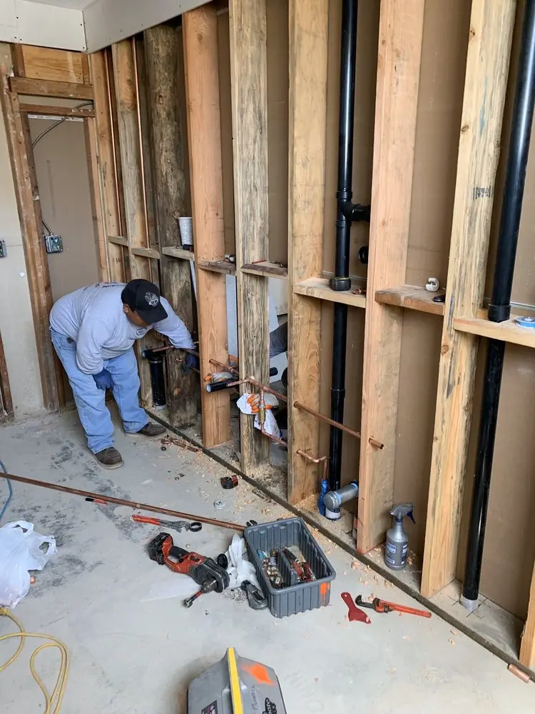 Commercial rough-in plumbing for Water Heater Replacement in Copiague Harbor